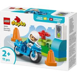 Lego DUPLO Město: Modrá policejní motorka 10471 (stavebnice)