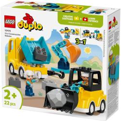 Lego DUPLO Město: Vozidla na stavbě 3v1 10475 (stavebnice)