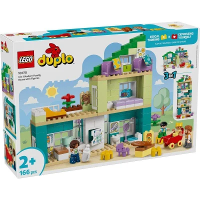 Lego DUPLO Moderný rodinný dom 3v1 s figúrkami 10470 (stavebnica)