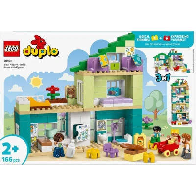 Lego DUPLO Moderný rodinný dom 3v1 s figúrkami 10470 (stavebnica)