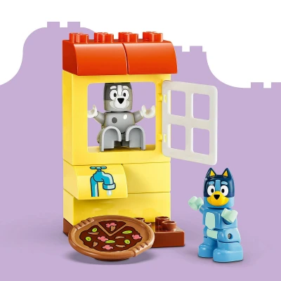 Lego DUPLO Muffin, Bluey a rozvoz pizzy 10469 (stavebnice)