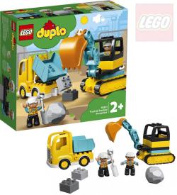 Lego DUPLO Náklaďák a pásový bagr 10931 (stavebnice)