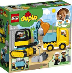 Lego DUPLO Náklaďák a pásový bagr 10931 (stavebnice)
