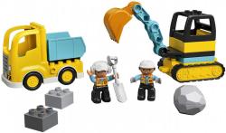 Lego DUPLO Náklaďák a pásový bagr 10931 (stavebnice)