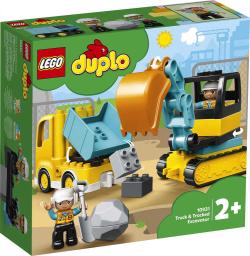 Lego DUPLO Náklaďák a pásový bagr 10931 (stavebnice)