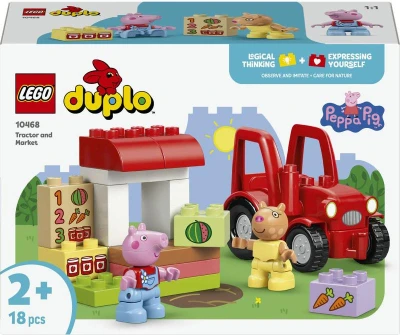 Lego DUPLO Peppa Pig Traktor a tržnice 10468 (stavebnice) Lego DUPLO Peppa Pig Traktor a tržnice 10468 (stavebnice)