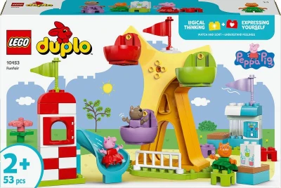 Lego DUPLO Peppa Pig Zábavní park 10453 (stavebnice) Lego DUPLO Peppa Pig Zábavní park 10453 (stavebnice)