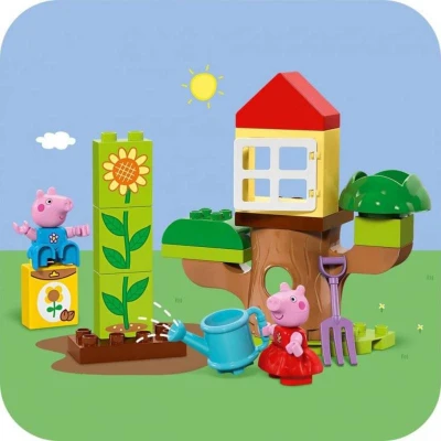 Lego DUPLO Peppa Pig Zahrada a dům na stromě 10431 (stavebnice)