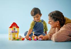Lego DUPLO Prasátko Peppa Pig a narozeninový dům 10433 (stavebnice)