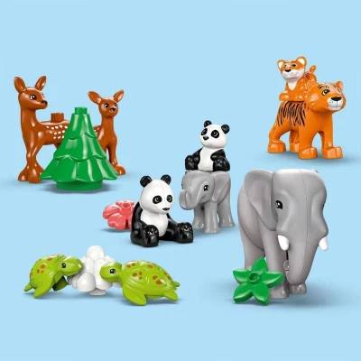 Lego DUPLO Rodinky divokých zvířat 3v1 10446 (stavebnice)