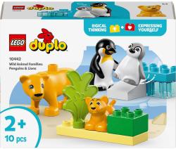 Lego DUPLO Rodinky divokých zvířat: Tučňáci a lvi 10442 (stavebnice)