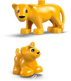 Lego DUPLO Rodinky divokých zvířat: Tučňáci a lvi 10442 (stavebnice)