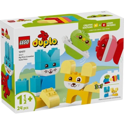 Lego DUPLO Roztomilí kreativní mazlíčci 3v1 10477 (stavebnice)