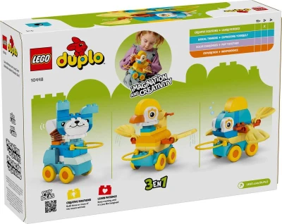 Lego DUPLO Zvířátka na kolečkách 3v1 10448 (stavebnice)
