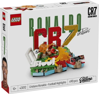 Lego EDITIONS Cristiano Ronaldo Hvězdné momenty fotbalu 43012 (stavebnice)