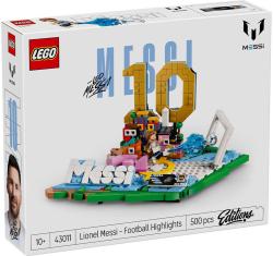 Lego EDITIONS Lionel Messi Hvězdné momenty fotbalu 43011 (stavebnice)