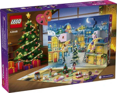 Lego FRIENDS Adventní kalendář rozkládací s herní plochou