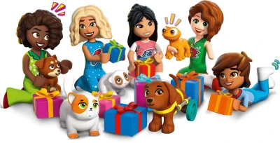 Lego FRIENDS Adventní kalendář rozkládací s herní plochou