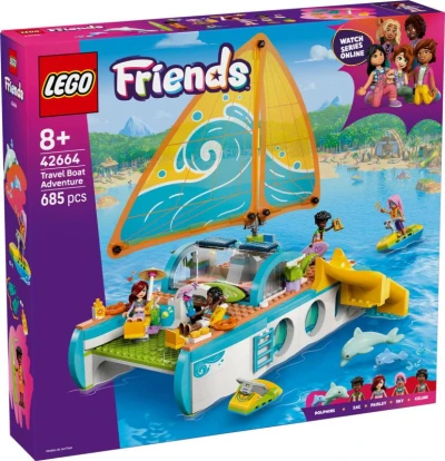 Lego FRIENDS Dobrodružství na jachtě 42664 (stavebnice) Lego FRIENDS Dobrodružství na jachtě 42664 (stavebnice)