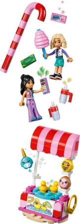 Lego FRIENDS Kolotoč se sladkostmi a cupcaky 42700 (stavebnice)