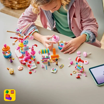Lego FRIENDS Kolotoč se sladkostmi a cupcaky 42700 (stavebnice)