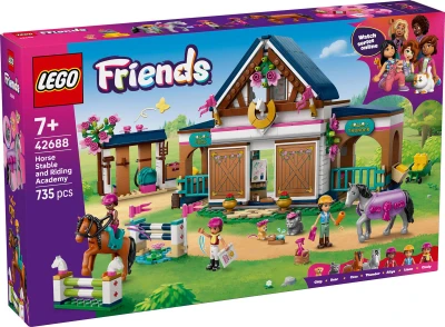 Lego FRIENDS Koňská stáj a jezdecká akademie 42688 (stavebnice)