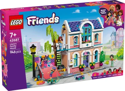 Lego FRIENDS Liann a její rodinný dům 42687 (stavebnice)