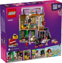 Lego FRIENDS Obchod s hudebninami a byt 42653 (stavebnice)