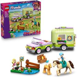 Lego FRIENDS Přívěs s koněm a hříbětem 42695 (stavebnice)