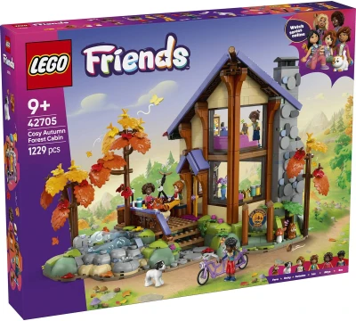 Lego FRIENDS Útulná chata v podzimním lese 42705 (stavebnice)