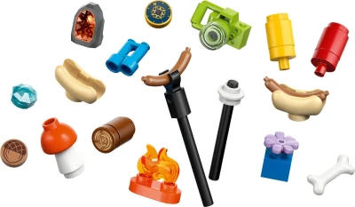 Lego FRIENDS Útulná chata v podzimním lese 42705 (stavebnice)