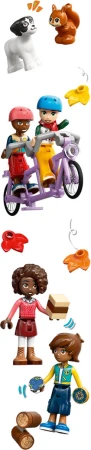 Lego FRIENDS Útulná chata v podzimním lese 42705 (stavebnice)