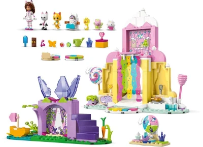Lego GABBYS DOLLHOUSE Cukrová hora a Mačacia záhradka 11205 (stavebnica)