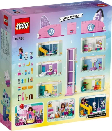 Lego GABBYS DOLLHOUSE Gábinin kúzelný domček 10788 (stavebnica)