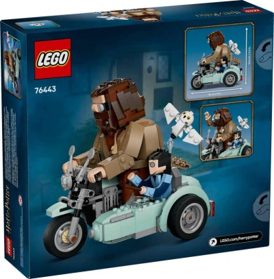 Lego HARRY POTTER Hagrid a Harry na motorce 76443 (stavebnice)