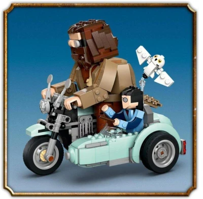 Lego HARRY POTTER Hagrid a Harry na motorce 76443 (stavebnice)