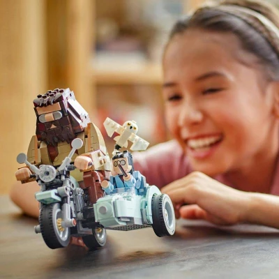 Lego HARRY POTTER Hagrid a Harry na motorce 76443 (stavebnice)