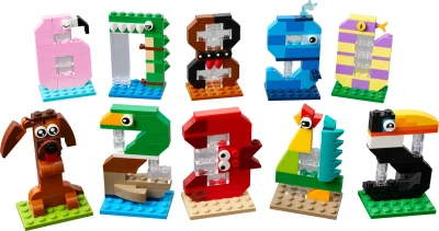 Lego ICONIC Narozeninová čísla 40807 (stavebnice)