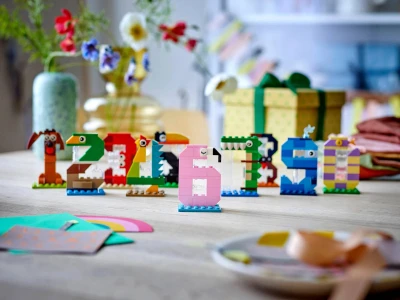 Lego ICONIC Narozeninová čísla 40807 (stavebnice)