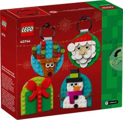 Lego ICONIC Sada vánočních ozdob 40744 (stavebnice)