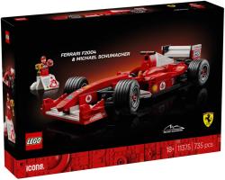 Lego ICONS Auto Ferrari F2004 a Michael Schumacher 11375 (stavebnice)