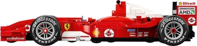 Lego ICONS Auto Ferrari F2004 a Michael Schumacher 11375 (stavebnice)