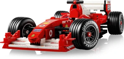 Lego ICONS Auto Ferrari F2004 a Michael Schumacher 11375 (stavebnice)