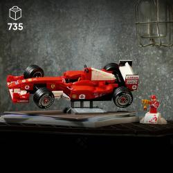 Lego ICONS Auto Ferrari F2004 a Michael Schumacher 11375 (stavebnica)