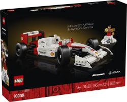 Lego ICONS Auto McLaren MP4/4 + Ayrton Senna 10330 (stavebnice)