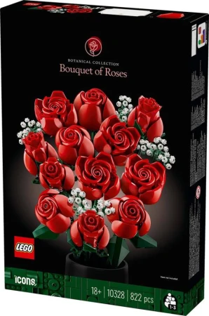Lego ICONS Kytice růží 10328 (stavebnice)