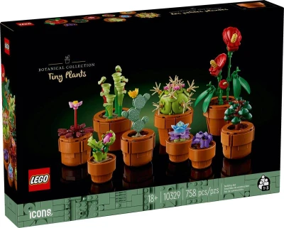 Lego ICONS Miniaturní rostliny 10329 (stavebnice)