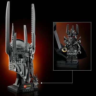 Lego ICONS Pán prstenů Sauronova helma 11373 (stavebnice)