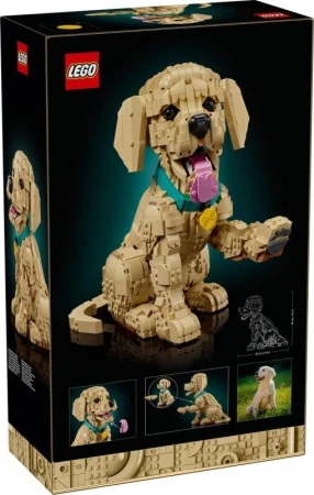 Lego ICONS Štěně zlatého retrívra 11384 (stavebnice)