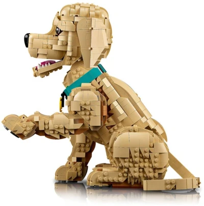 Lego ICONS Štěně zlatého retrívra 11384 (stavebnice)